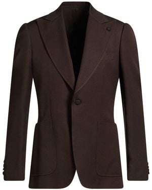 Lardini Blazer Viscose, Silk - Black