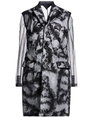 Junya Watanabe Overcoat & Trench Coat Nylon - Gray