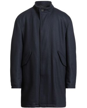ARPÈGE HERITAGE Midnight Coat Virgin Wool - Blue