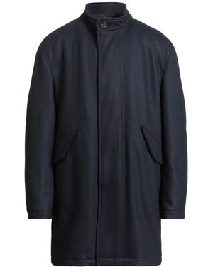 ARPÈGE HERITAGE Midnight Coat Virgin Wool - Blue