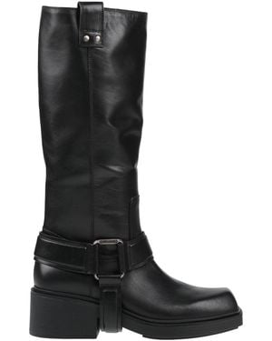 Vic Matié Boot Leather - Black