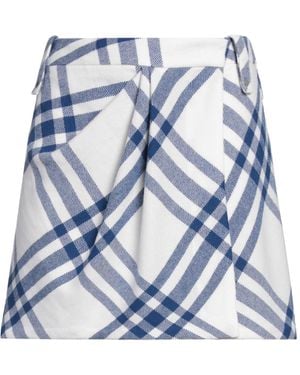 Burberry Mini Skirt - Blue