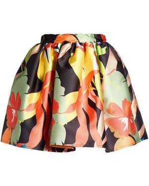 Prism Mini Skirts - Orange