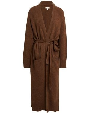 Barbour Cardigan Recycled Wool, Recycled Polyamide - Brown