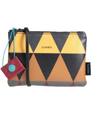 Gabs Brick Cross-Body Bag Calfskin - Blue