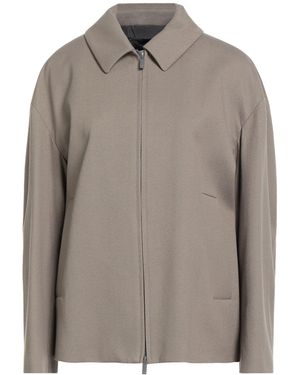 Hevò Jacket Cotton, Wool, Polyamide - Brown