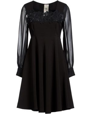 MILVA MI Mini Dress Acetate, Viscose, Elastane - Black