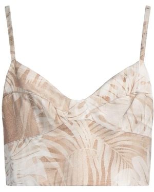 ERMANNO FIRENZE Sand Top Viscose - Natural