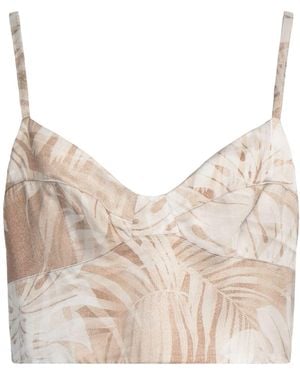 ERMANNO FIRENZE Sand Top Viscose - Natural