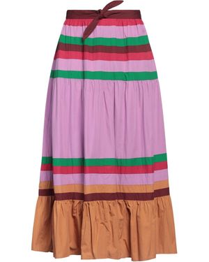 Antik Batik Maxi Skirt Cotton - Pink