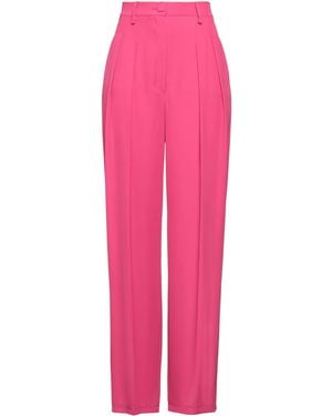 Olla Parèg Fuchsia Pants Polyester, Elastane - Pink