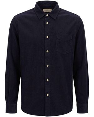 Officine Generale Shirt Cotton - Blue