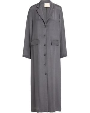 Momoní Maxi Dress Acetate, Silk - Gray