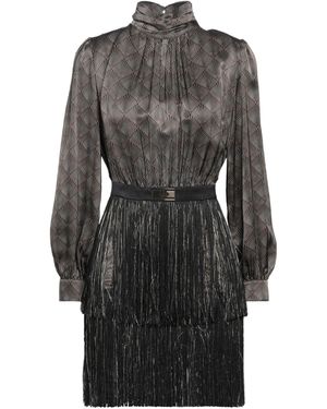Elisabetta Franchi Vestito Corto - Grigio