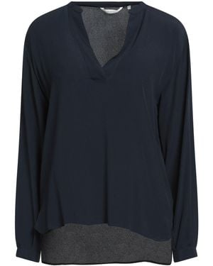 Xacus Midnight Top Acetate, Silk - Blue