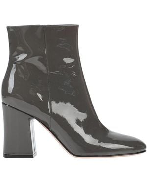 Gianvito Rossi Ankle Boots Soft Leather - Gray