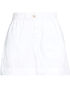 Calvin Klein Shorts & Bermuda Shorts Cotton - White
