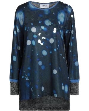 Frase - Francesca Severi Pullover - Blau