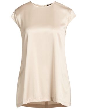 Fabiana Filippi Top Silk, Elastane, Brass - Natural