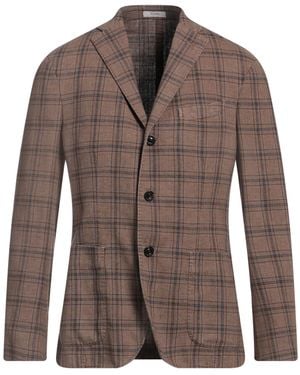 Boglioli Blazer Cotton, Linen, Polyester, Elastane - Brown