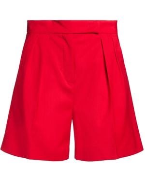 Max Mara Shorts & Bermuda Shorts Virgin Wool - Red