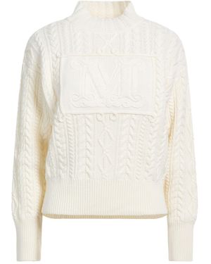 Max Mara Turtlenecks - White