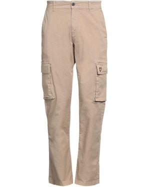 Lyle & Scott Trousers Cotton, Elastane - Natural