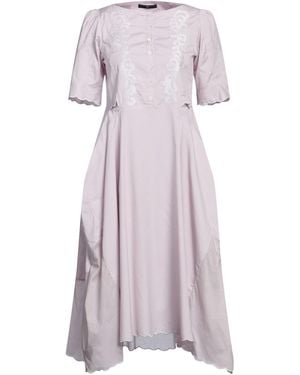 High Vestito Midi - Viola