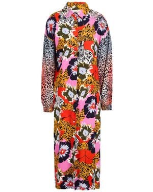 CONNOR & BLAKE Midi Dress Viscose - White