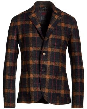 Bob Blazer Viscose, Polyacrylic, Polyester, Virgin Wool, Elastane - Black