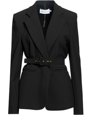 SIMONA CORSELLINI Blazer Polyester, Viscose, Cotton, Elastane - Black