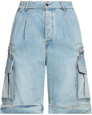 Balmain Denim Shorts - Blue