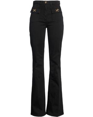 Elisabetta Franchi Jeans Cotton, Elastane - Black