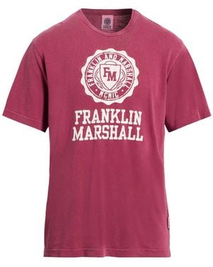 Franklin & Marshall T-Shirts - Pink