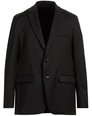 Rrd Blazer Virgin Wool, Elastane - Black