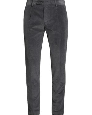 Luigi Borrelli Napoli Pants Cotton, Elastane - Gray