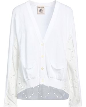 Semicouture Cardigan Cotton - White