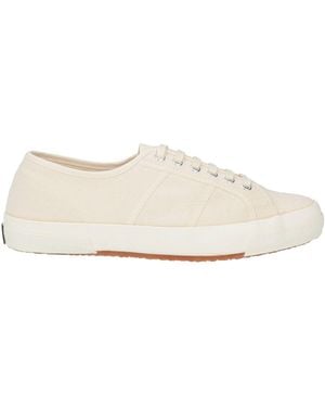 Superga Ivory Sneakers Textile Fibers - White