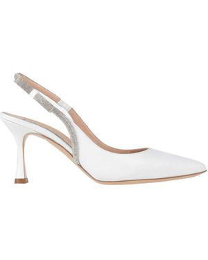 Ninalilou Court Shoes Leather - White