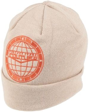 Versace Jeans Couture Hat Acrylic, Wool - Natural