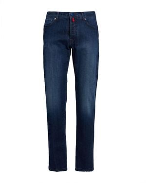 Kiton Jeans Cotton, Elastane - Blue