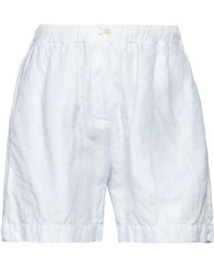 Finamore 1925 Shorts & Bermuda Shorts Linen, Cotton - Blue