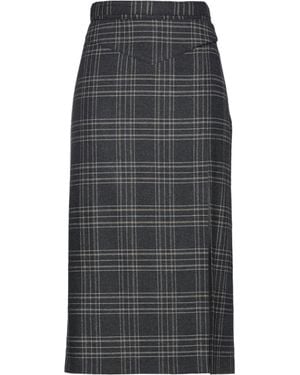 RED Valentino Midi Skirt - Gray