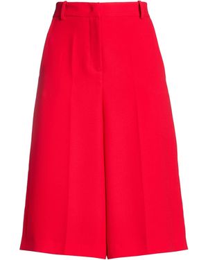 ERMANNO FIRENZE Shorts & Bermuda Shorts Polyester - Red