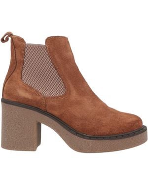 BUENO Ankle Boots - Brown