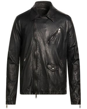 Giorgio Brato Jacket Leather - Black