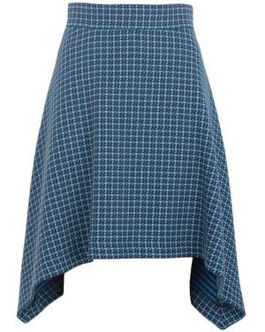 See By Chloé Midi Skirt Polyester, Viscose, Elastane - Blue