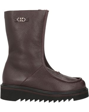 Ferragamo Ankle Boots - Brown