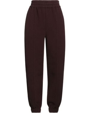 ARMARIUM Burgundy Trousers Virgin Wool - Purple