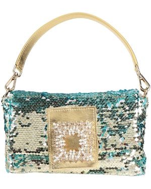 Gedebe Handbag Textile Fibers - Blue